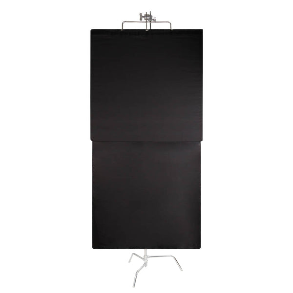 120x120cm Black Floppy Gobo Flag Panel with C-Stand