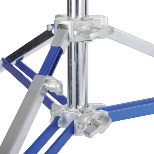 PiXAPRO 310cm Double-Riser Stainless-Steel Junior Combo Stand with Levelling Legs