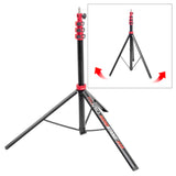 RapidStand 225cm Portable Lighting Stand with Self-Deploying Legs (Patented Design)