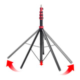 Showing how the PiXAPRO RapidStand 225 Light stand's Self-Deploying leg system works