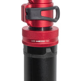 A close up of the PiXAPRO RapidStand 225 Light stand's red Locking Collar