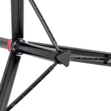 A close up of the PiXAPRO RapidStand 225 Light stand's legs from below