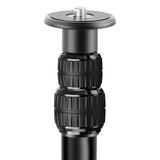 Close-up of Round Base Light Stand's 3/8" Tripod Thread