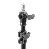Close up of the Vertically-Mounted Spigot on the  PiXAPRO Ceiling-Wall Mounted Stand 