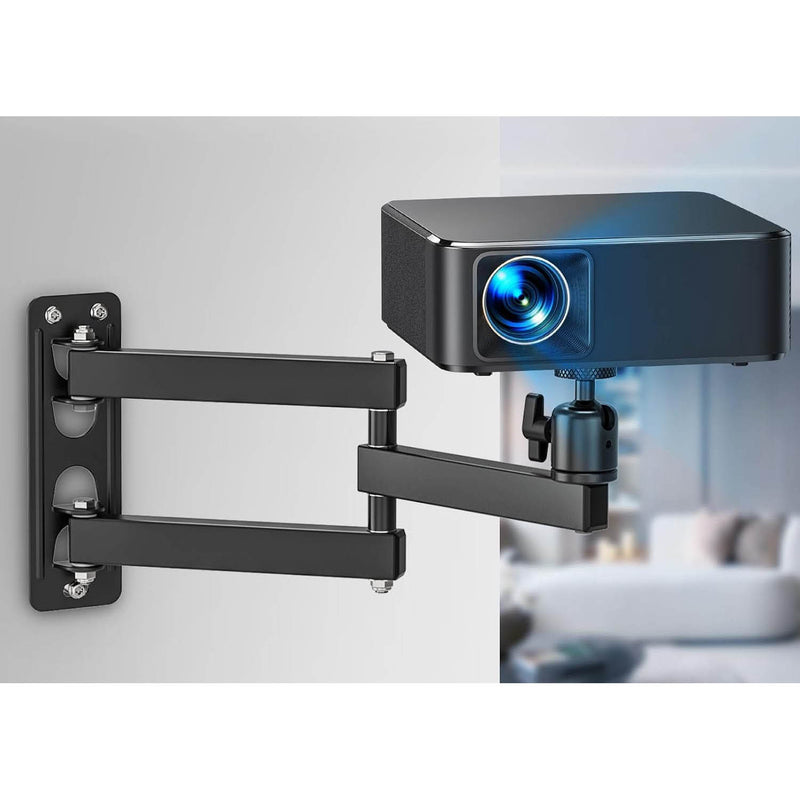 Foldable Carbon-Steel Wall Mounted Stand Bracket with 1/4"-20 thread