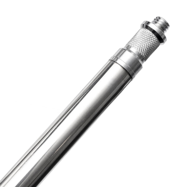 Close up of 5/8-inch stud with 3/8-Inch-16 Thread