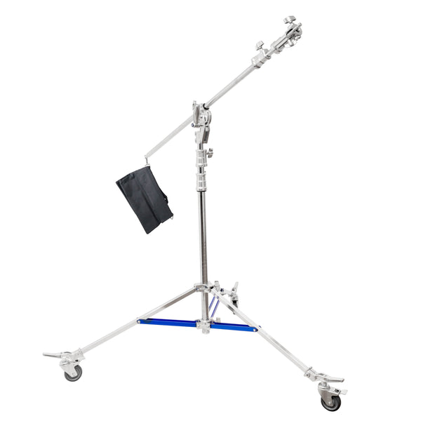 408cm Heavy Duty 2in1 Reclined Wheeled Junior Combo Boom Stand