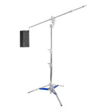 430cm Heavy Duty 2in1 Reclined Stainless Steel Baby Boom Stand Extended