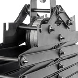 close up of Geared Pulley System