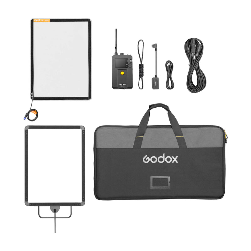 Godox KNOWLED AD21  1x2 Adjustable Scrim Diffuser Box Content