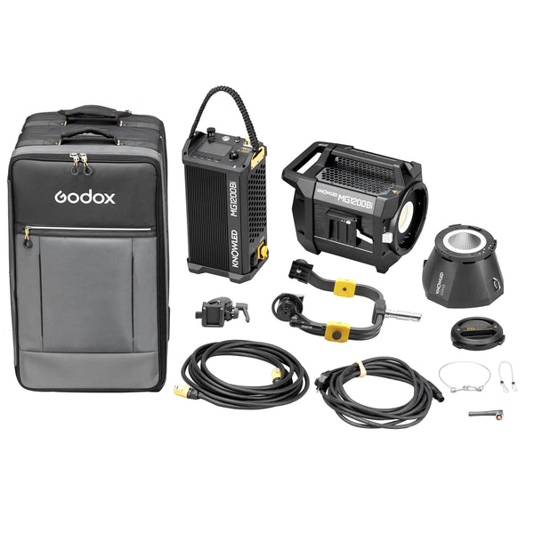 Godox KNOWLED MG1200Bi Box Content