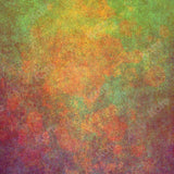 Kate Backdrops 2x3 Abstract Rusty Orange Green Textured Studio  Backdrop