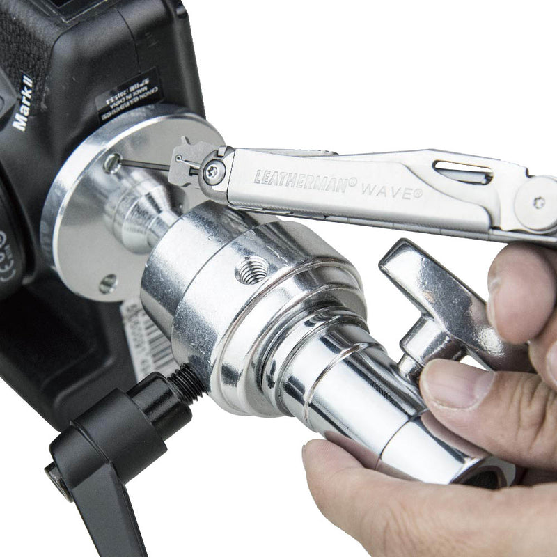 KCP-414 Super Grip Finger with Metal Ratchet Handle, 1/4''-20 Male Thread & Round Plate (KG400412)(SPECIAL ORDER)