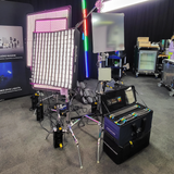 Image Taken Using Heavy Duty Parallelogram Flamingo Wheeled Boom Stand