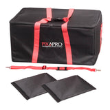 The Pixapro 80x40x40cm studio lighting equipment bag: Box Content