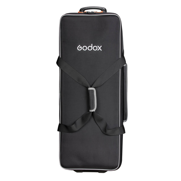 CB204 Durable Travel-Ready Studio Lighting Roller Case Front View