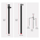 3-in-1 360 Degree Adjustable Aluminium Field Camera Mount Stand