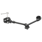 PIXAPRO 10-Inch Articulating Magic Arm with Crab Claw Clamp and Wall mount