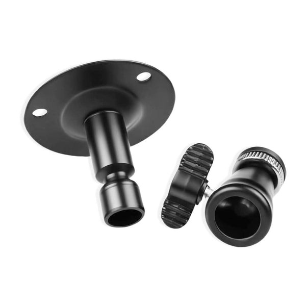 Metal Ceiling/Wall Mount Security Camera Bracket with 360° Rotation  and 1/4"-20 Tripod Thread