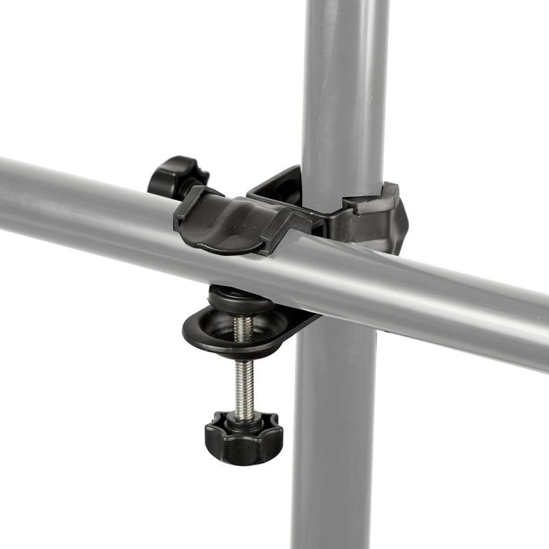 Pixapro Double C-Clamp used to hold two poles perpendicular to each other