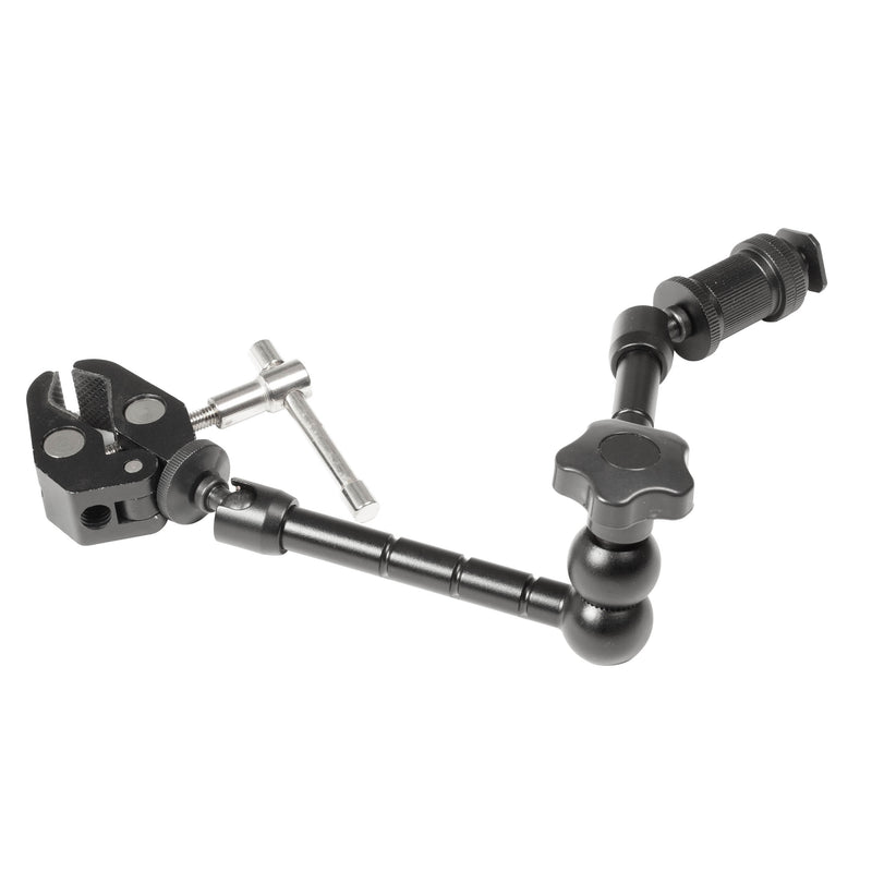 Pixapro 11-Inch Magic Friction Arm with Crab Claw Clamp