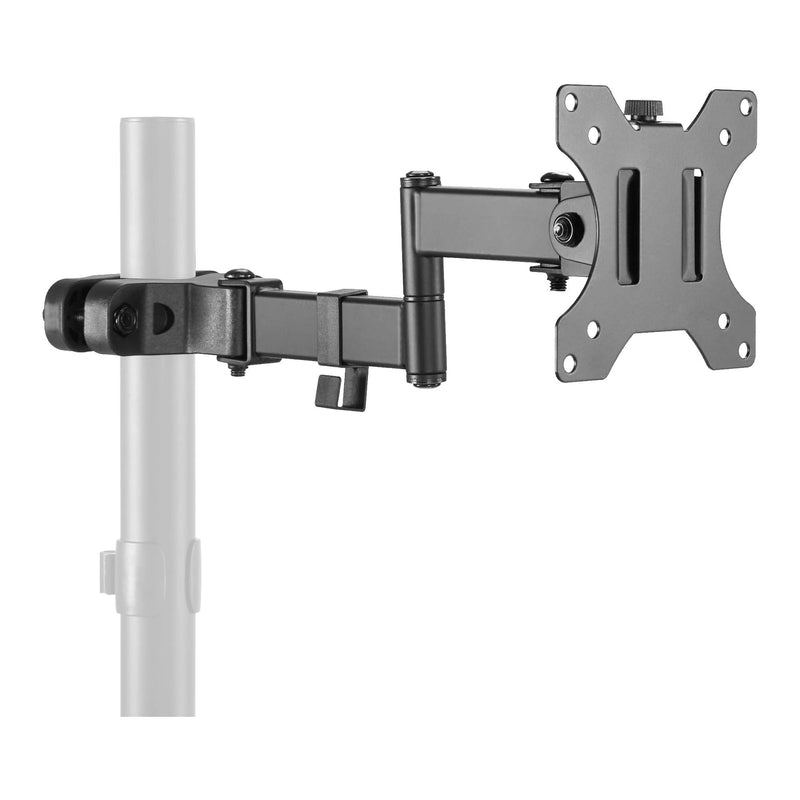 Pan, Tilt, Pole Mount VESA Monitor Arm Bracket
