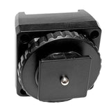 PiXAPRO Universal PC Sync Adapter - View Showing its universal single-pin hot shoe