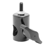 PiXAPRO 5/8" Stud to 1/4” Thread Photography Light Stand Adapter  (Side View)