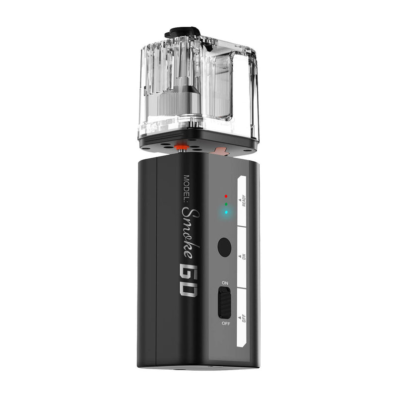 LensGo Smoke Go Compact Portable Fog Machine with Tank Partially detached