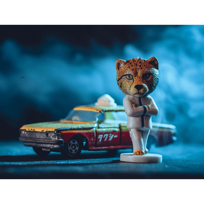 LensGo Smoke Go Compact Portable Fog Machine used for a miniature model scene