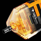 Lensgo Smoke Master Pro Fog machine with the hoe adapter being insterted