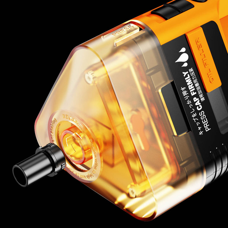 Lensgo Smoke Master Pro Fog machine with the hoe adapter being insterted