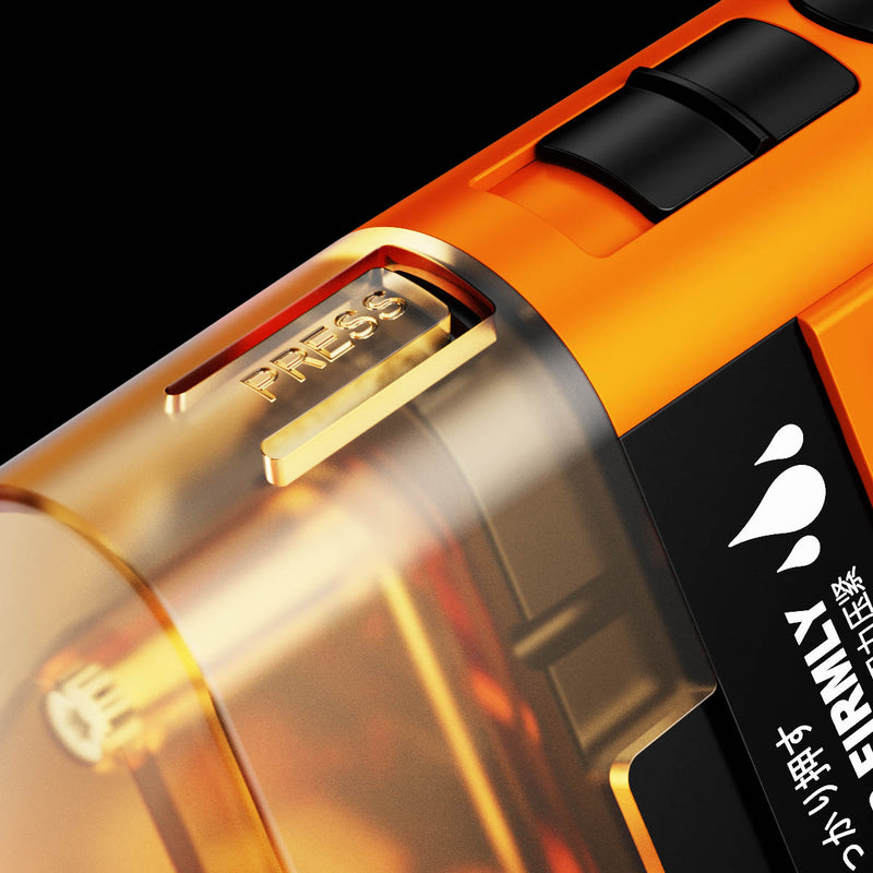 clos up of the Lensgo Smoke Master Pro Fog machine switch