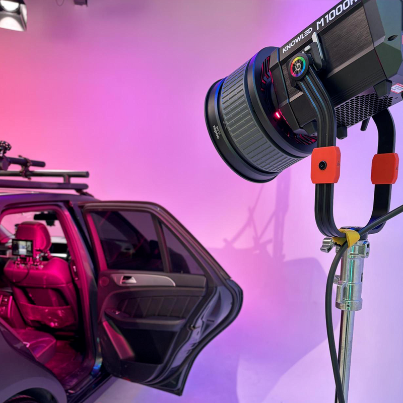 KNOWLED M1000R IP54 Weatherproof RGBWW COB LED Cine Light K1 Kit