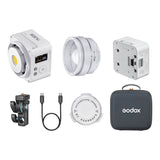 ML80Bi Compact, Portable LED Video Light with ML-Z Zoom Reflector