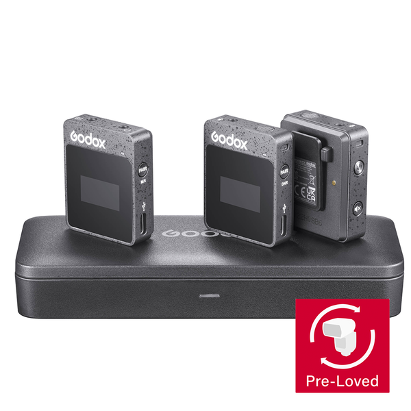 MoveLink II M2 2.4GHz Wireless Microphone System Black