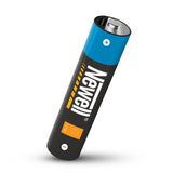A Newell USB-C Rechargeable AA batteries on a white background