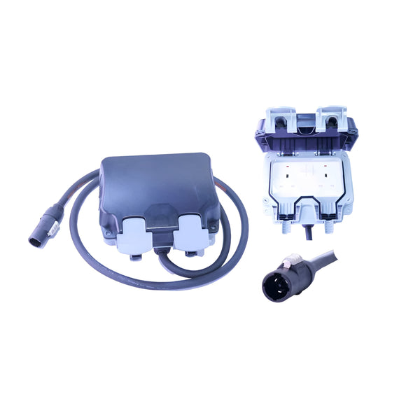 NXTGEN CEE 16A M to Dual 13A Socket 1.5m Waterproof Outdoor (SPECIAL ORDER)