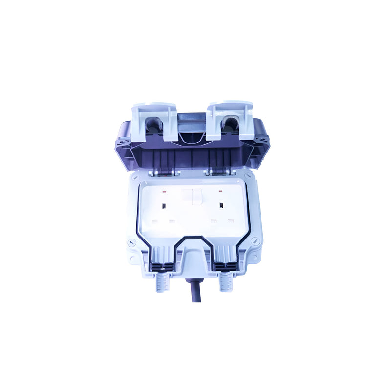 NXTGEN CEE 16A M to Dual 13A Socket 1.5m Waterproof Outdoor (SPECIAL ORDER)