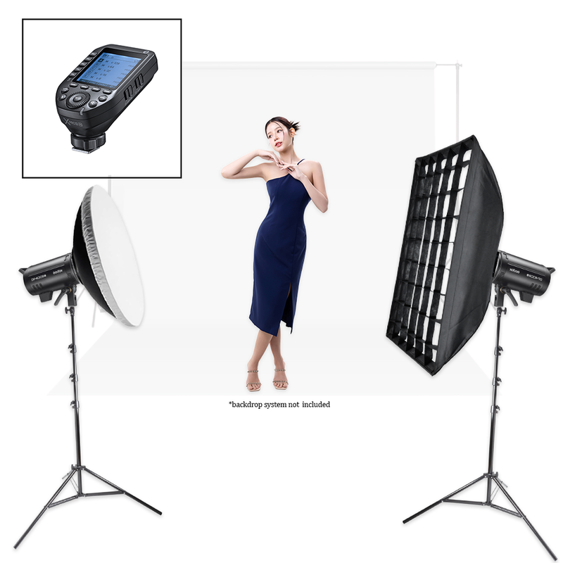 Godox DP400IIIV College Educational Photography Twin Flash Starter Kit