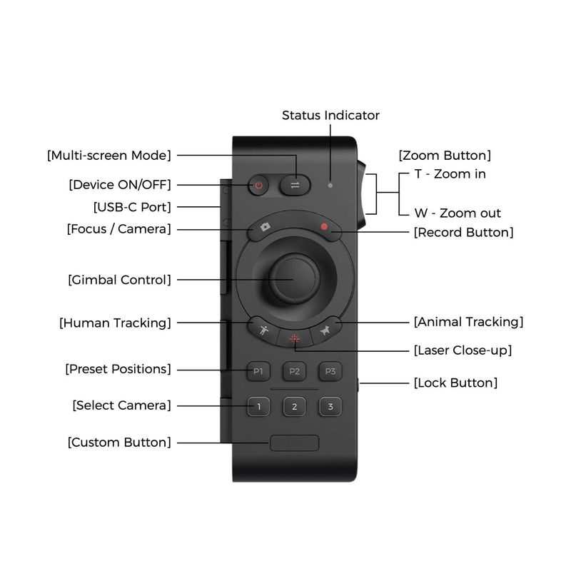 Tail Air Smart Remote for Tail Air Streaming Camera