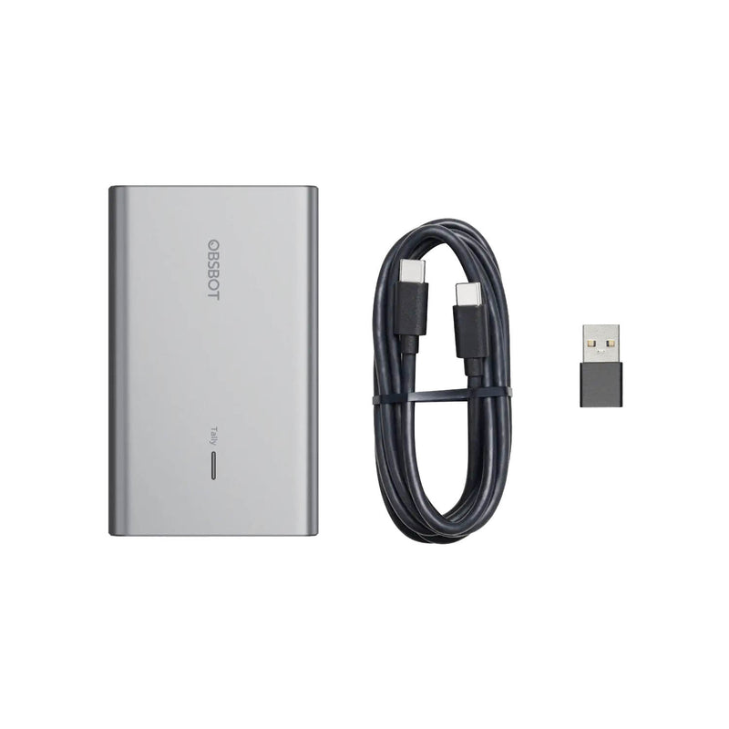 OBSBOT UVC to NDI Adapter Box Content