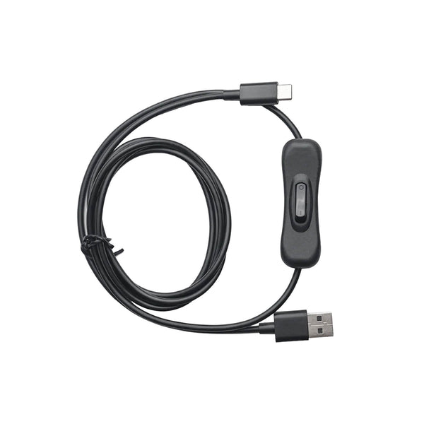 OBSBOT 1.5m USB-A to USB-C cable with on/off switch