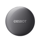 OBSBOT Vox Wireless Battery Powered Microphone for Live Streaming Top Down View Closed Case