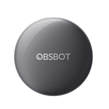 OBSBOT Vox Wireless Battery Powered Microphone for Live Streaming Top Down View Closed Case