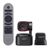 OBSBOT Tiny 3 Lite 4K AI PTZ Webcam with Smart Remote & VOX SE Mic Combo