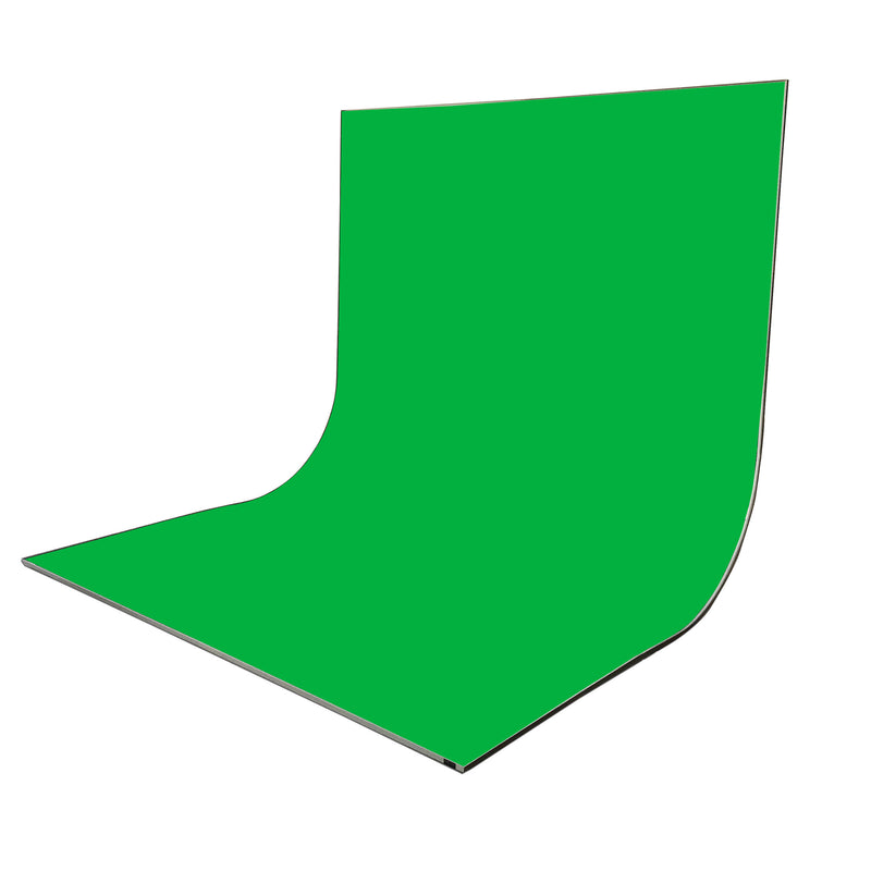 Chromakey Green Fabric Skin For The EasiFrame Curve Portable Studio Cyclorama System (Fabric Skin Only) - Podcast Lighing Kit 