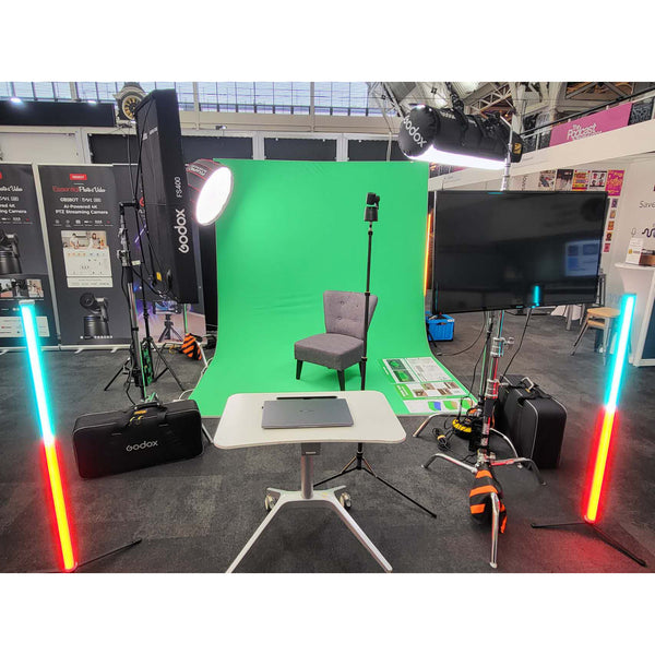OBSBOT & Godox Professional Broadcasting Podcast Lighting Kit