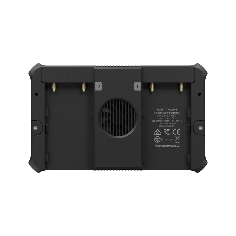 OBSBOT Talent All-in-One Production & Live-Streaming Portable Studio (OPB-2402-C) Rear View