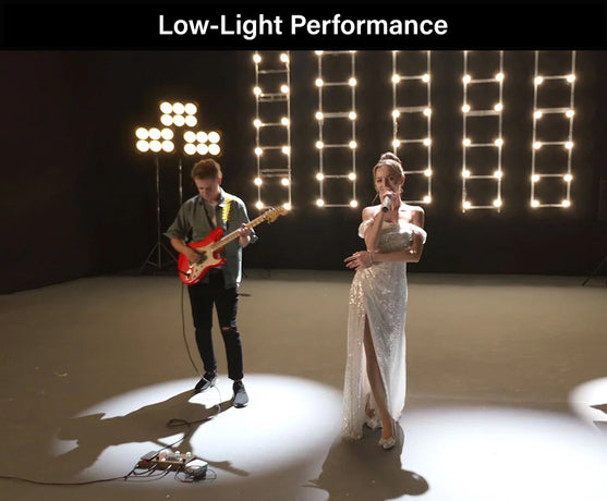 OBSBOT AI-Powered Tracking Webcam Systems Low Light Performance